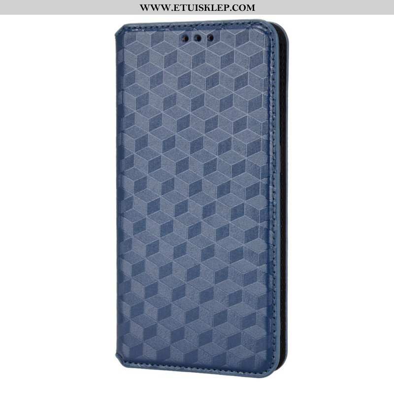 Etui Na Telefon do Xiaomi Redmi Note 11 / 11S Etui Folio Efekt Diamentowej Skóry 3d